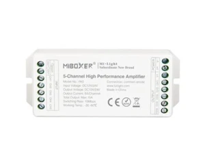 MiBoxer 5-Kanal High Performance LED Amplifier 12V / 24V PA5 Mi-Light Repeater - Bild 1 von 4