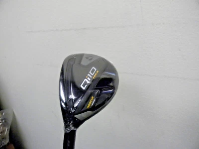NEW TAYLORMADE Qi10 MAX LEFT HAND RESCUE HYBRID #4 23* SPEEDER NX 50g REG W HC - Image 1 of 4