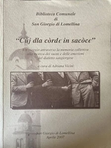 Cuj dla corda in sacocia - Biblioteca Comunale di San Giorgio Lomellina - Imagen 1 de 3