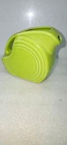 MINI DISK PITCHER creamer chartreuse green FIESTA 5 OZ. - Picture 1 of 3