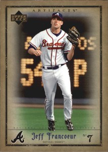 2006 Artifacts Atlanta Braves Baseball Card #7 Jeff Francoeur