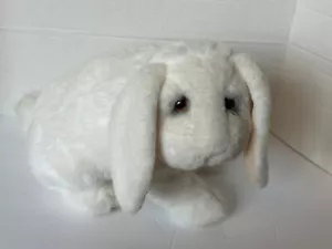 Vintage Dakin Lou Rankin Friends Byron the Bunny 10" White Rabbit Plush - Picture 1 of 11