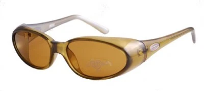 Gafas de sol Angel Minx marco translúcido verde/lente marrón aprox. De colección 2002 Foto 1 de 2