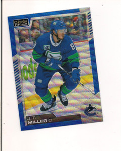 2020-21 O-Pee-Chee Platinum Blue Surge JT Miller #71 Vancouver Canucks