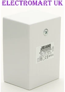 DOOR BELL CHIME MULTI VOLTAGE TRANSFORMER SURFACE MOUNT 4 8 12 VOLT 1A  - Picture 1 of 1