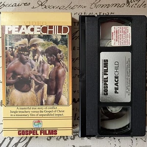 Peace Child VHS Video Short (Gospel Films, 1972) RARE COPY Don Richardson - Bild 1 von 4