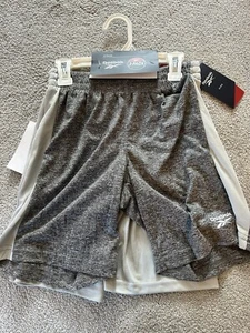 Kids Reebok 2 pack grey shorts size 9-10 years - Picture 1 of 2
