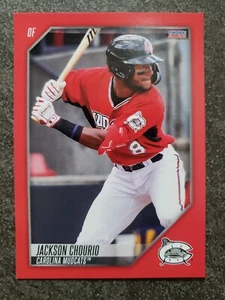 2022 SCELTA Carolina Mudcats SIGILLATO Set di carte squadra - JACKSON CHOURIO (1° SET, RC) - Foto 1 di 5