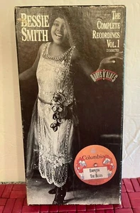 Bessie Smith Box set OF 2 CASSETTE TAPES by Columbia Complete Recordings Vol. 1 - Picture 1 of 6