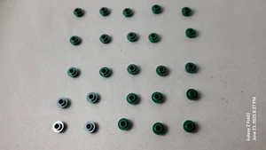 LEGO Platte rund 1X1 m. Durchgangsloch - erdgrün - 28626 (25 Stück Beutel) NEU! - Bild 1 von 2