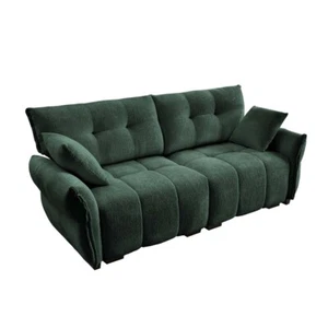 Two-Seater Sofa Modern Chenille Fabric for Living Room, Lounge, Office Space - Picture 1 of 60