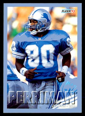 1993 Fleer - Brett Perriman #429 - Image 1 of 2