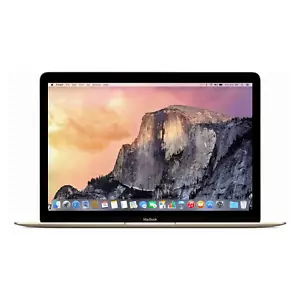 Apple MacBook 12” 2016 Core M3 1.1GHz 8GB RAM 256GB SSD Gold Very Good Condition - Picture 1 of 19