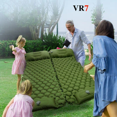 Camping Mat 6cm Thick Self Inflating Camping Mat for Outdoor Hiking - Image 1 of 4