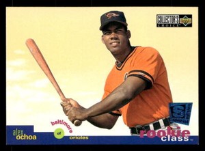 Alex Ochoa 1995 Collector's Choice SE Rookie Card #8 Baltimore Orioles