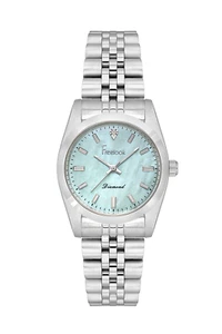 Freelook Naturelle Women Light Blue Diamond Set Watch - Picture 1 of 2