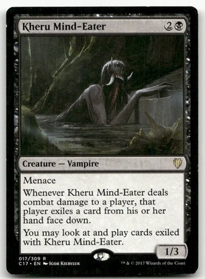 Kheru Mind-Eater #17 (MP) Commander 2017 C17 Magic MTG - Image 1 of 2