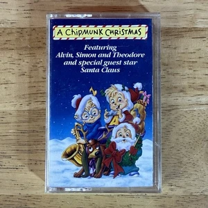 Alvan & the Chipmunks - A Chipmunk Christmas (Cassette Tape, 1992) LT 52917 - Imagen 1 de 11
