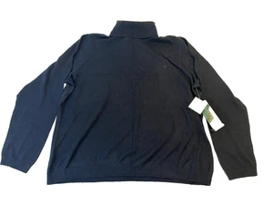 Maglione girocollo Lauren Ralph Lauren donna blu navy vacanza classico a costine 2X - Foto 1 di 15