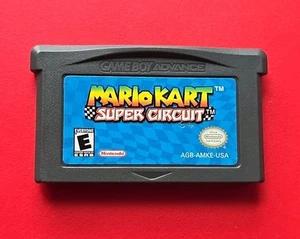 Mario Kart: Super Circuit Nintendo Game Boy Advance Authentic Saves Multiplayer - Picture 1 of 14