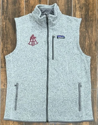 Chaleco Suéter Patagonia Para Hombre Mejor Cremallera Completa Gris Talla L STY25882 Foto 1 de 4