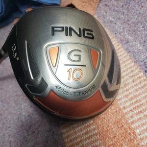 PING G10 460CC TITANIUM DRIVER TFC 129 D REGULAR FLEX 13.5 RH - Picture 1 of 12