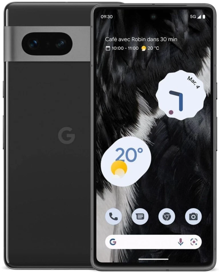 Google Pixel 7 128GB Obsidian (Black),Condizione eccellente, Burn-in del display - Immagine 1 di 4