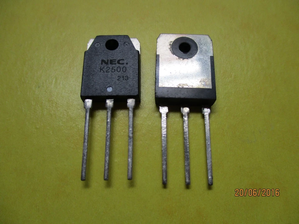K2500 / 2SK2500 / Transistor mosfet  N-channel  TO-3P / 1 PIECE - Photo 1/1