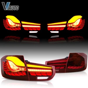 Luces traseras LED DRL con arranque secuencial para BMW Serie 3 2012-2018 M3 F30 F35 - Imagen 1 de 15