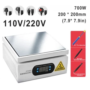 20*20CM Heizplatte Elektronische Vorheizstation für BGA Heizung Arbeitswerkzeug Set - Bild 1 von 13