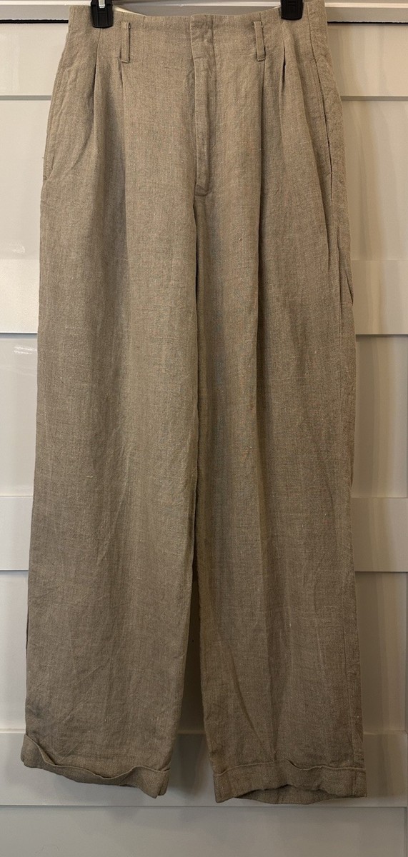 Linen Vintage Pants for Women for sale | eBay
