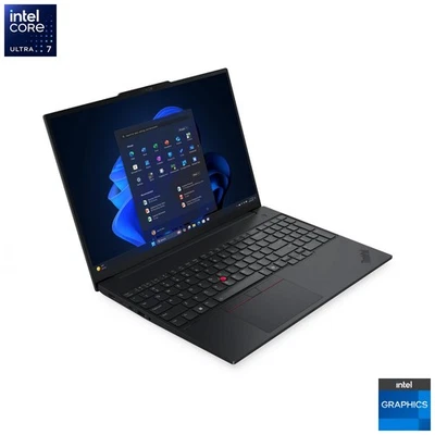 Lenovo ThinkPad E16 Gen 3 Laptop: Core Ultra 7, 512GB SSD, 16GB RAM, Warranty - Image 1 of 4