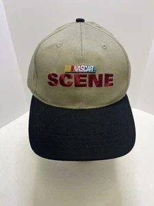 Gorra de béisbol vintage NASCAR SCENE Stock Car Racing Strapback NUEVO DE STOCK NUEVO - Imagen 1 de 3