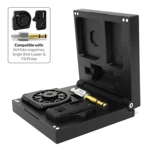 AirMaks Katran, Krait, Single Shot & Quick Fill Probe Slim Magazine Case Box - Picture 1 of 18