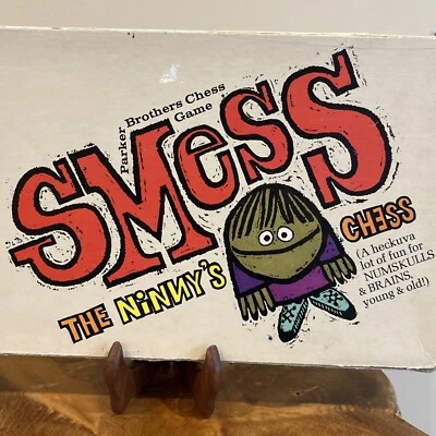 VTG Board Game SMESS The Ninny’s Chess - Conplete Parker Brothers Numskulls - Image 1 of 4