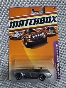 Matchbox 2010 Sports Cars 5/100 ‘65 Shelby Cobra 427 S/C VHTF Silver Blue C4 - Picture 1 of 5
