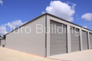 DURO Steel Prefab Storage Garage 30'x30'x9'.5" Metal Building Structures DiRECT - Picture 1 of 7