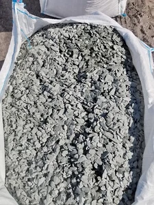 GREEN WELSH SLATE CHIPPINGS 20mm.DECORATIVE SLATE AGGREGATES - Picture 1 of 4