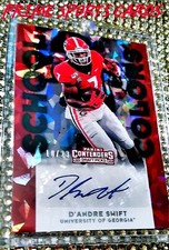 ‼️MINT *10/23* 2020 Contenders Draft D'Andre Swift CRACKED ICE  SCHOOL COLORS