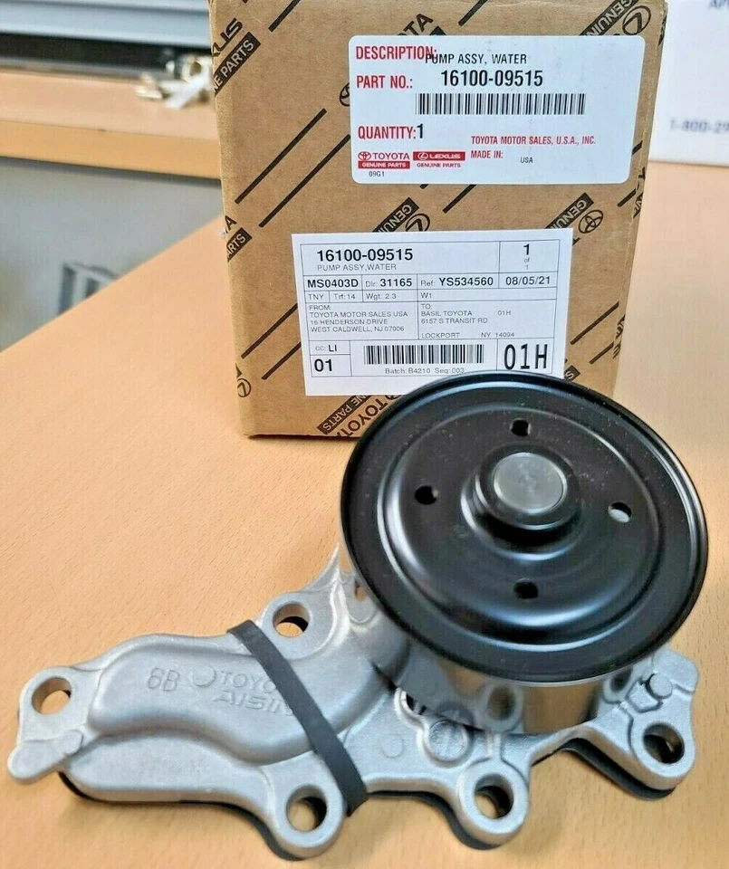 🔥 Bomba de agua Toyota 16100-09515 bomba de refrigerante de motor original OEM 🔥 Foto 1 de 3