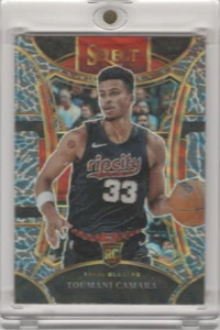 2023-24 Panini Select - Mezzanine Toumani Camara #301 Elephant Prizm RC - Picture 1 of 2