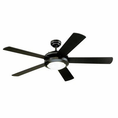 Westinghouse 72242 Comet Ceiling Fan + Dimmable LED Light, Matte - Image 1 of 2