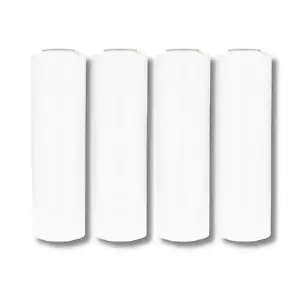 18" x 1500' 80 Gauge Packing Hand Stretch Film Shrink Wrap Dark White - Picture 1 of 10