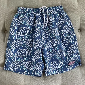 Vineyard Vines Tropical Batik Fish Print Swim Trunks Shorts XS - Picture 1 of 6