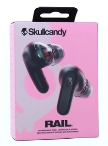 Skullcandy Rail True Wireless Bluetooth Earbuds (True Black) - Picture 1 of 2
