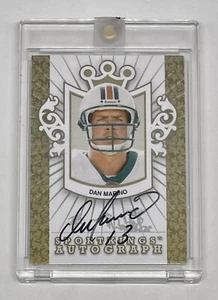 2007 Sport Kings Dan Marino Autograph Gold Version SSP /10 Dolphins HOF - Picture 1 of 2