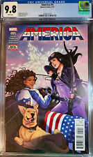 America 5 CGC 9.8 America Chavez - Kate Bishop - Lucky the Pizza Dog 