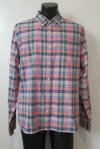  NUEVA Camisa a Cuadros Jachs New York 3065 Para Hombre XL Abotonada AJUSTE CLÁSICO ROSA A CUADROS - Imagen 1 de 9