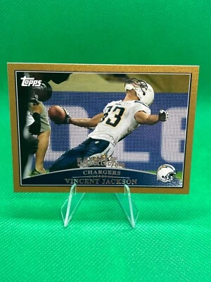 Vincent Jackson /2009 Topps Gold Parallel 2009 SD Chargers Star 186 - Image 1 of 2