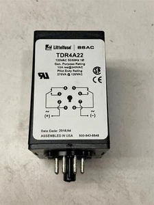 Temporizador ABB SSAC Littelfuse TDR4A22 - Imagen 1 de 3